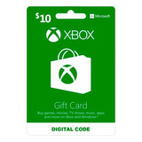 Tarjeta Xbox Gift Card - 10usd - Cuentas Eeuu