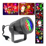 Proyector Luces Led Navidad Multicolor Exterior Interior