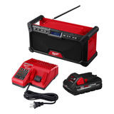 Milwaukee Radio Bluetooth M18 Am / Fm 2952-20 + 1 Batería
