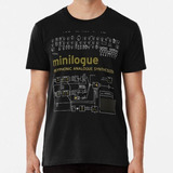 Remera Minilogue Amarillo Esquema Algodon Premium