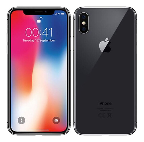 iPhone X 256gb Cinza - Muito Bom - Usado