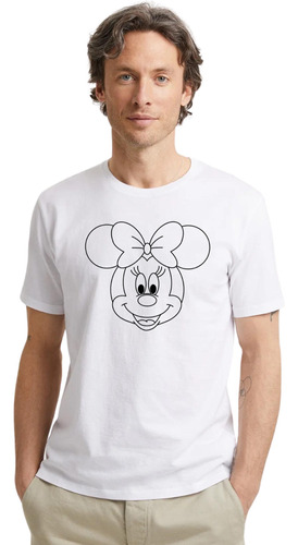 Remera Minnie Mouse - Algodón - Unisex - Diseño Estampado B2