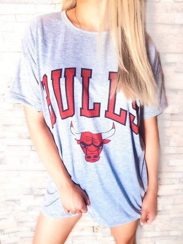 Vestido Remeron Sublimado De Mujer Bulls. Fabricantes