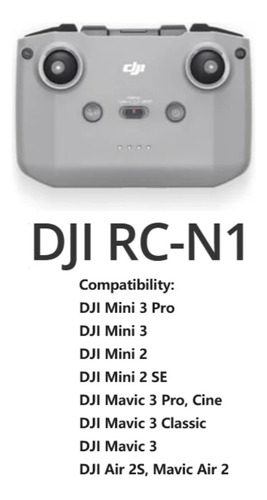 Rádio Controle Dji Rc-n1, Dji Mini 2, Mini 3, Air 2, Air 2s.