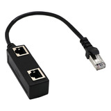 1 Piece Rj45 Y Splitter Divisor Adaptador Conector De Red