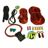 Kit De Cables Para Instalacion De Potencia Audiocar Jw