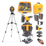 Super Nível Laser Verde 4d 16 Linhas Similar Dewalt + Tripe 