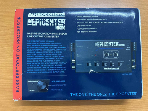 The Epicenter Micro De Audiocontrol