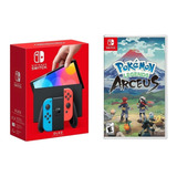 Consola Nintendo Switch Oled + Pokemon Legends Arceus Switch