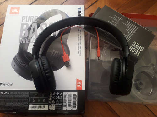 Auriculares Inalámbricos Jbl Tune 510bt Jblt510bt Negro