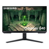 Monitor Gamer Samsung Odyssey G40 27  Fhd, Tela Plana, 240hz, 1ms, Hdmi, Freesync Premium, G-sync