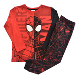 Pijamas Spiderman Avengers Marvel Official Niños 