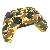 Forro Silicona Control Xbox One Especial Camo Yellow 