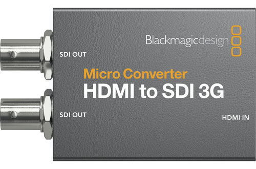 Micro Conversor Blackmagic Hdmi Para Sdi 3g (com Fonte)