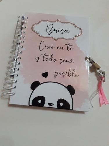 Diario Íntimo - Cuaderno Con Candado- 120 Hojas