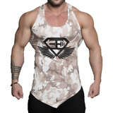 Playera Deportiva Gym Crosfit Super Slim Militar  Stringer