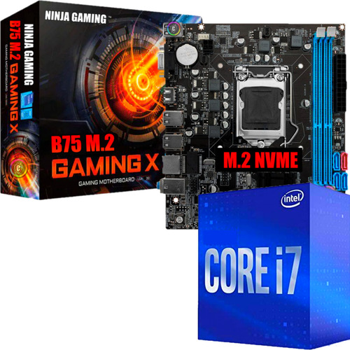 Kit Upgrade Gamer - Intel Core I7 3.8ghz + Placa Mãe H61