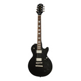 Guitarra Eléctrica EpiPhone Les Paul Studio Eiltawnh1 De Caoba Ebony Brillante Con Diapasón De Laurel Indio