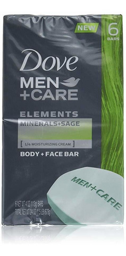 Cuerpo Dove Men + Care Y La Cara De Bar, Minerales + Sage 4 