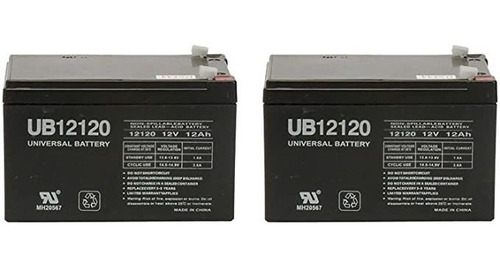 Ub12120 F2 12 V 12 Ah F2 6-dzm-12 Ups Apc Scooter Médico Bat
