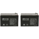 Ub12120 F2 12 V 12 Ah F2 6-dzm-12 Ups Apc Scooter Médico Bat