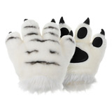 Guantes De Tigre Para Niños Furry Costumes [u]