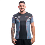 Camisa Dry Fit Esportiva Co2 Corrida Academia C/ Proteção Uv