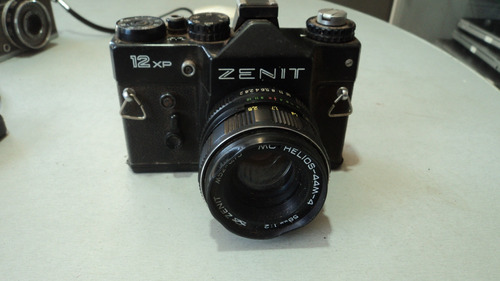 Câmera Analógica Slr Zenit 12xp Preta