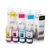 4 Botellitas Compatible Con Epson T664 L110 L200 L210 L350 