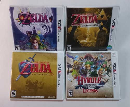 Coleção Zelda Para Nintendo 3ds New 3ds