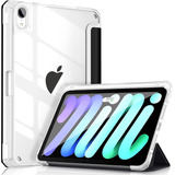 Funda Para iPad Mini 6 - Transparente/ Negra