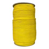 Soga Polipropileno Trenzada Alma 5mm X 100 Metros Amarillo 