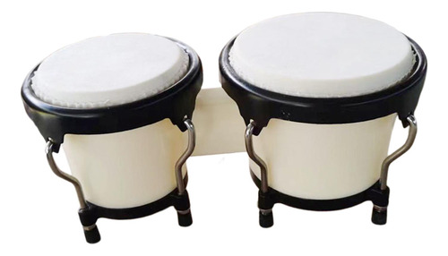 Percusión Bongos Drum Set Tambor De Mano Para Blanco