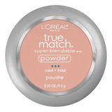 Base De Maquillaje En Polvo L'oréal Paris Maquillaje Para El Rostro K1602103 True Match Powder Tono Beige Clásico