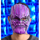 Mascara Thanos Avengers Halloween Led Luz Neon