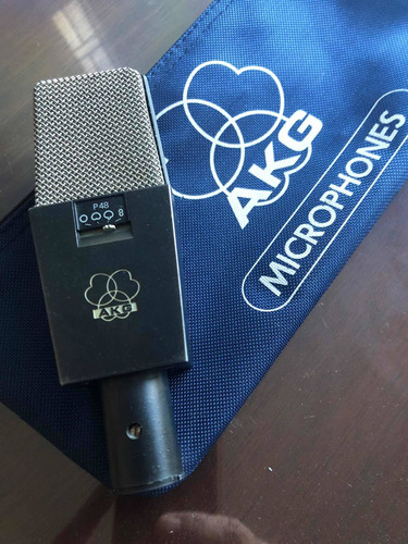 Microfone Akg C414 Eb P48 Clássico Vintage!!