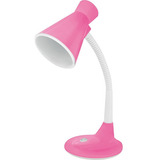 Luminária De Mesa Tlm 03 E27 + 1 Lâmpada Led 9w Taschibra Cor Da Estrutura Rosa