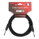 Cable Guitarra Bajo 3 Metros Kirling Ipcx-201b/bk