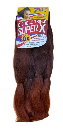 Cabelo Super X Jumbo Jumbão Tranças Box Pacotão 400g