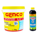 Kit Cloro Para Piscina Genco 3x1(10kg) + Algicida Manutenção