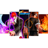 Cuadro Decorativo 5 Piezas The King Of Fighters Lio Y Kyo 