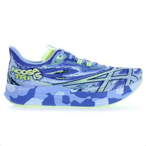 Tênis Asics Noosa Tri 15 Azul E Amarelo - Feminino