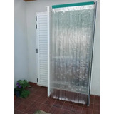 Cortinas Dobles Anti Moscas Color Cristal 80 Cm X 2 Mts