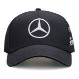 Gorra Mercedes Petronas Lewis Hamilton Negra 2022