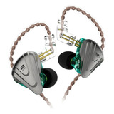 Auriculares In-ear Kz Zsx Cyan Hybrid Technology Monitoreo