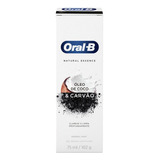 Crema Dental Oral-b Natural Essence Aceite De Coco & Carbón 