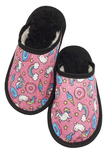 Pantufa Infantil Senza Spina Estampa Unicórnio