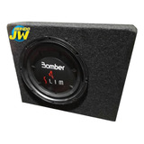 Subwoofer Bomber Slim 8 200w Rms 4 Ohms + Cajon Extrachato