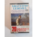 Cassette De Argentino Ledesma 20 Grandes Éxitos (1435