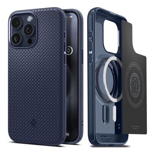 Funda Spigen Mag Armor Magfit Para iPhone 15 Pro Plus Max